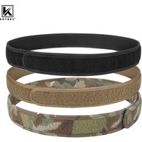 KRYDEX Tactical Inner Belt 1.5 Inch Loop Liner Nylon Buckleless Waistband for Men Outdoor Sports Duty Hunting Accessories