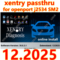 Xentry passthru 12.2025 Full Version for Mercedes-Benz Diagnostic Software with Multi-Language Support for J2534 openport SM2