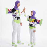 Toy Buzz Cosplay Costume Bodysuit Wing Suit Halloween Party Jumpsuits Costumes for Men Halloween Costume Children