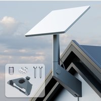 Starlink Mini Wall Mount Rustproof & Weatherproof Adjustable Wall/Roof/Pole Mounting Kit 360 Adjustable Starlink Mini Bracket