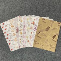 Food Grade Grease Paper Sandwich Wrapping Paper Oil-proof Baking Paper Food Packaging Newspaper Style Bread Oilpaper Baking Tool