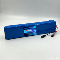 Cool Leopard 48V LiFePO4 Battery Pack 30Ah 35Ah 40Ah Built-in BMS Fuse With 54.6V Charger For E-Bike Electric Scooter