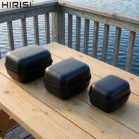 Hirisi S/M/L Spinning Fishing Bag EVA Shockproof Waterproof Case 1-2 Reels Storage Portable Wear Resistant Carp Fishing Tackle