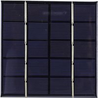 Solar Charging Panel 3W 5V Portable Solar Panel Photovoltaic Cells for Solar Light for 3.7V Battery 3-5V Battery/Phone Charger
