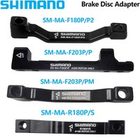 AliExpress Shimano SHIMANO SM-MA-F180P/P2 F203P/P F203P/PM MTB Brake Disc Adapter Brake Rotor Post Mount Converter Ultralight Bicycle Accessories