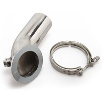New V-Band Adaptor Turbo Stainless Downpipe Elbow 90 Degree For Turbo HY35 HX HE351 Auto Parts