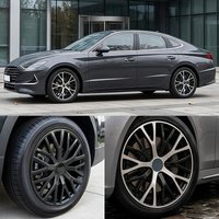 4Pcs Universal 14 Inch Car Wheel Hubcaps Plastic Hub Covers R14 Decorative Rims Cover Modification Exterior Refit Accessories