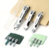 Manicure Set Stainless Steel Nail Clipper, Professional Men/Women Nail Clippers Kit, Travel Manicure Grooming Kit Nail Clipp