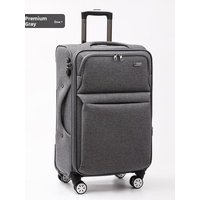 Ultra-Light Oxford Fabric Luggage Bag with Pull Rod for Travel Large Capacity Suitcase 40 Inch Durable Canvas Unisex 60 Inch
