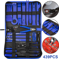 439pc Car Audio Removal Tool Kit Hand Tool Set Auto Audio Disassembly Tools Kit DVD Repair Tool Dashboard Removal Tools