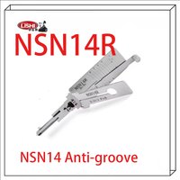 NSN14R LISHI 2-IN-1 Decoder Lock Pick tool NSN14 Anti-groove