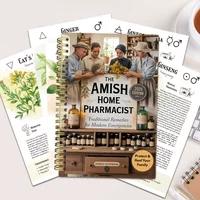 The Amish Home Pharmacist Tradtional Remedies For Modern Emergencies Herbal Book