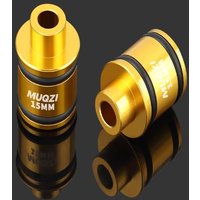 AliExpress NONE 2Pcs Aluminum Alloy Bike Hub Thru Axle Adapter Quick Release Stable Bike Hub Converter Replaceable Modification