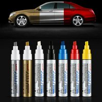 Japan UNI 6 Pcs Paint Markers PX-30 Industrial Pen Oily Permanent Water Resistant Repair Pen Car Scratch Remover DIY Graffiti
