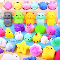 20/30/50PC Nette Cartoon Tier Stress Relief Spielzeug Für Jungen Mädchen Geburtstag Party Favor Piñata füller Karneval Kinder Party Liefert