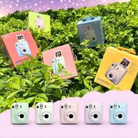 Original Fujifilm Instant Camera Instax Mini 12 Optional 20/40 Sheets Mini Film Paper Camera Shoulder Strap Bag Accessories Suit
