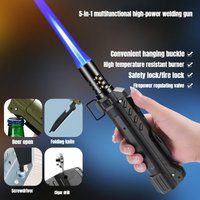 New Multifunctional High Firepower Spray Gun, Outdoor Windproof Direct Fire Igniter, Camping Handheld Flamethrower