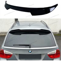 For BMW E91 Gloss Black Maxton Style Rear Spoiler Caps 3 Series 318i 320i 320d 330i Xi Estate 2005-2012 Rear Top Tail Wing