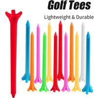 Golf Nail Five Claw Plastic Ball Tee 70mm Length Opening Color Ball Nail 50 pieces Golf Supplies