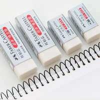 Faber Castell Pencil Eraser Strong Wipe Super Clean Dust Free Rubber for Drawing/Sketch Painting Erasers Art Stationery Supplies