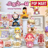 Genuine Pop Mart 15th Anniversary Celebrating The Moment Blind Box Dimoo Skullpanda Labubu Crybaby Trendy Collectible Model Gift