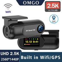 Ultra HD 2.5K 2560*1440P Car DVR Front Dash Cam Mini WIFI DVR Black Box Room With 24H Parking Monitor Dashcam Night Vision GPS