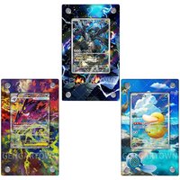 Pocket Monster Psyduck Card Display Stand Anime Game Collection Card Gengar Zekrom Extended Picture Frame DIY Toy Christmas Gift