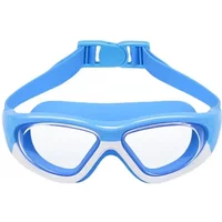 Protective Goggles for Boys and Girls Learning To Swim Anti Fog Large Frame Comfortable Silicone for Pool Beach Training