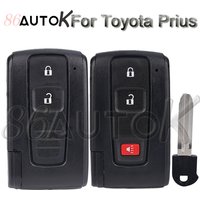 Car Key Fob Cover Case Shell for Toyota Prius 2004-2009 FCC ID: MOZB31EG Car Entry Remote Replacement with Blank Key