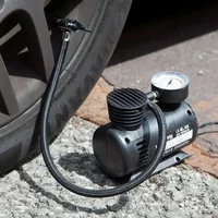 Electric Inflator Mini Air Compressor Car Electric Tire Air Inflator Pump Electric Air Pump with Pressure Check Gauge 12V 300PSI