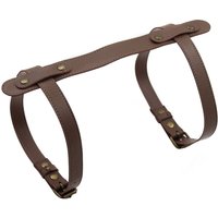 Durable Belt With Handle Blanket Carrying Strap Adjustable Picnic Yoga Mat Strap Travel PU Leather Blanket Holder