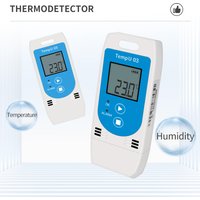 USB Temperature Data Logger TempU03 TempU04 Datalogger 32000 Point PDF Report Temperature Data Recorder for Storage Cold Chain