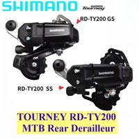 AliExpress Shimano SHIMANO TOURNEY RD TY200 GS SS 6S 7S 6 Speed 7 Speed Rear Derailleur MTB Bicycle Part RD-TY200