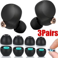 6Pcs Silicone Ear Tips for Sony WF-1000XM5 1000XM4 1000XM3 Earbuds MDR XBA Oneplus Buds Z Tips Headphones Earplugs Ear Cover