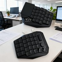 Hot sales Sofle Touchpad Split Keyboard Custom Wired Single-mode Hot-swap RGB Large Square Touchpad for Mouse Ergonomics Gamers