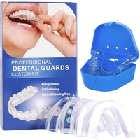 Best Sell 4pcs/Box Mouth Guards for Clenching Teeth Moldable Dental Teeth Night Guard for Adult Stop Teeth Grinding Bruxism Tray