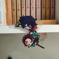 Demon Slayer Acrylic Anime Decoration Ornaments Cartoon Movie Peripherals Kawaii Figure Fans Gift Creative Interesting Toys
