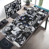 Misa Amane Light Yagami Death Note Nonslip HD printing Anime Mousepad PC Computer Mouse Pad Gaming E-sports Keyboard XXL DeskMat