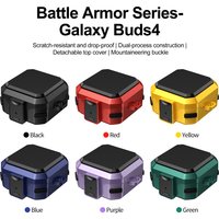 Switch Lock Armor Buckle Case for Samsung Galaxy Buds 4 Pro Buzz 4 Pro Buds4 2026 Cases Anti Fall Headphone Protective Sleeve