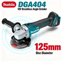 Makita DGA404 18V Bürstenloser Akku-Schleifer Elektrowerkzeug zum Schneiden, Schleifen, Polieren von Metall für Garage, Automobilwartung, Fertigung und Werkstattprojekte