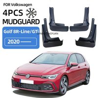 For VW Volkswagen Golf 8 MK8 R-Line GTI GTD GTE 2020 2021 2022 2023 2024 Fender Mudflaps Splash Guards Mudguards Mud Flaps