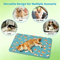 Reusable Washable Dog Pee Pad Absorbent Puppy Training Pad Pet Urine Mat Blanket Diaper for Car Seat Cover Pet Bed Supplies GD02