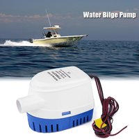 Automatic Boat Submersible Bilge Pump 12V Volt DC Electric Marine Water Pump Small Auto 1100GPH With Switch
