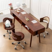 Beauty Luxury Nail Table Portable Modern Professional Equipment Nail Desk Manicure Simple Meuble Onglerie Salon Furniture