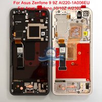 5.9'' AMOLED Original For Asus Zenfone 9 9Z LCD AI2202 Display Screen Touch Digitizer Frame For ASUS Zenfone 10 10z AI2302