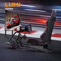 LRS03-BS-KP02 PC PS4 PS5 Gaming Racing Sim Simulator Driving Cockpit Rig For G25 G27 G29 G920 Car F1 GTR Simracing Seat
