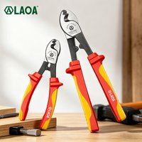 LAOA Isolierte Kabelschneidezange Professionelle 1000V Abisolierzange Hochleistungs-Multifunktionswerkzeug für Elektriker Hochspannungssicherheit