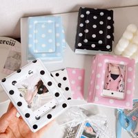 Simple & Multi-Functional ID Holder Instant Print Fan Collection DIY Binder Photocards Collect Book Diary Planner Stationery