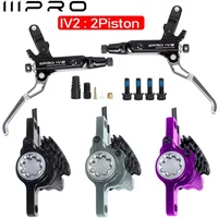 AliExpress IIIPRO IV2 Bike Hydraulic Brakes Set Centerlock Bicycle Hydraulic Disc Brake Set 160mm Centerlock Oil Pressure Bike Brake Disc