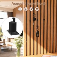 Heavy-duty sound insulation panel hooks - no-drill installation, anti-rust hooks/outer jacket hooks, suitable for home and offic
